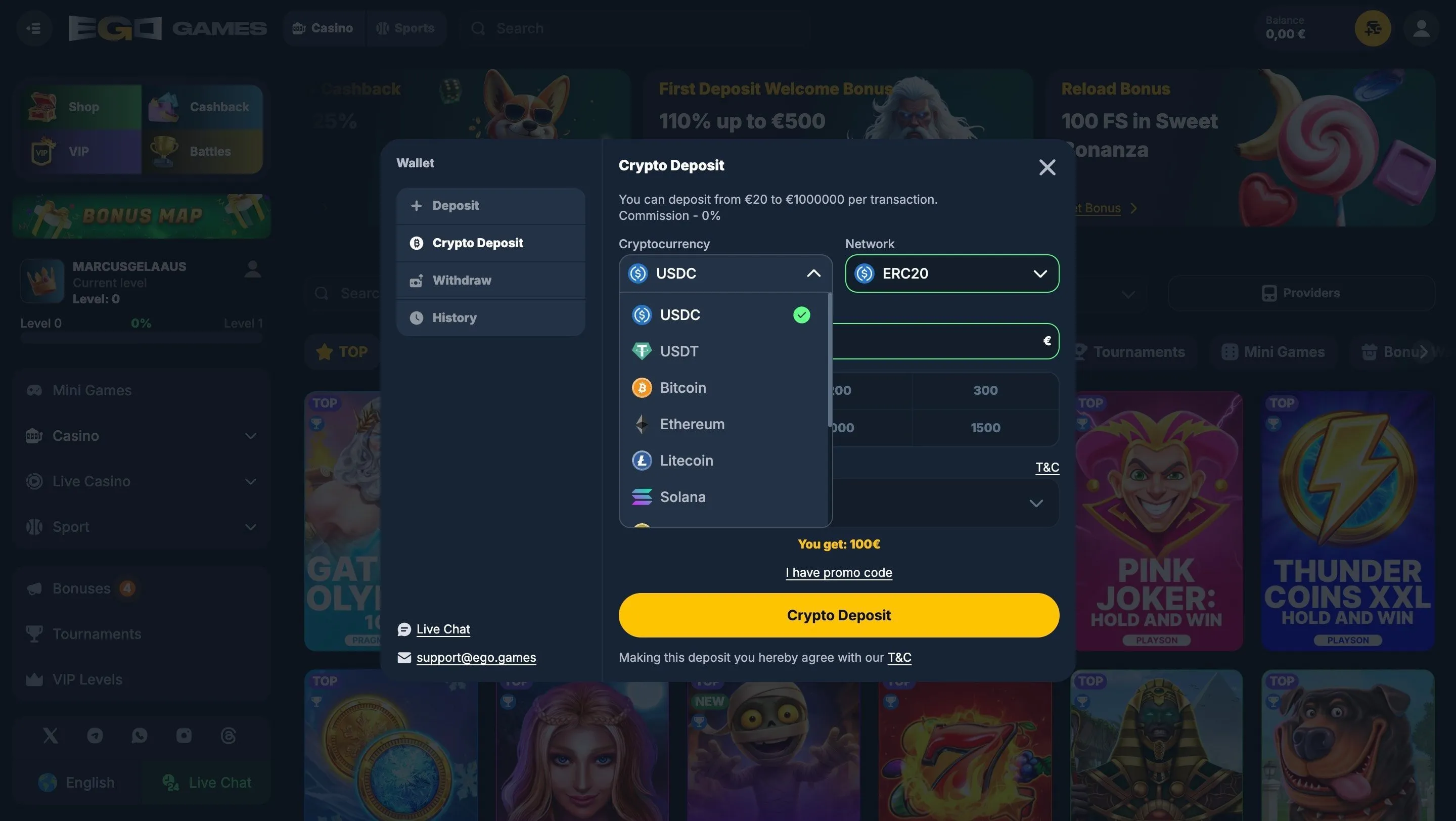 Ego Games Crypto Casino Ego Games Bitcoin Casino